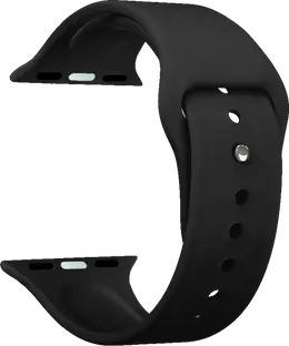 Ремешок  Deppa Band Silicone для Apple Watch 38/40 mm, силиконовый, черный