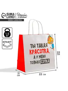 Пакет подарочный, упаковка,