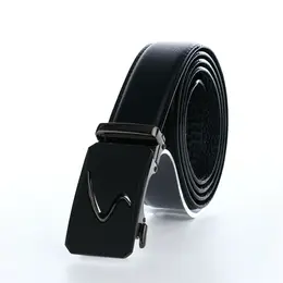 Ремень мужской, ширина 3.6 см, пряжка автомат, черный