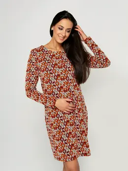 Платье трикотажное