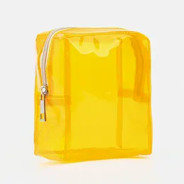 Косметичка на молнии для бассейна, желтый/прозрачный Косметичка на молнии для бассейна, желтый/прозрачный