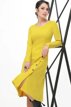 Платье трикотажное декоративными