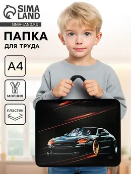Папка для труда, а4, пластиковая, 33×26×7.5 см