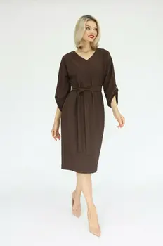 Трикотажное платье