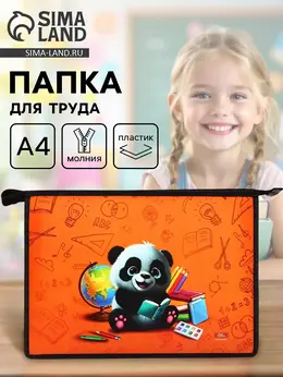 Папка для труда, а4, пластиковая, 23×32.5×5.5 см