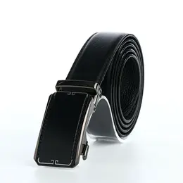 Ремень мужской, ширина 3.6 см, пряжка автомат, черный