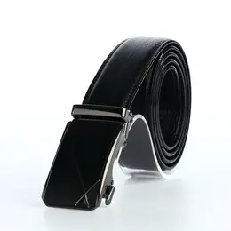 Ремень мужской, ширина 3.6 см, пряжка автомат, черный