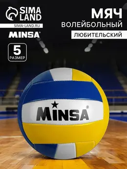 Волейбольный мяч , машинная сшивка, 18 панелей, р. 5, pvc