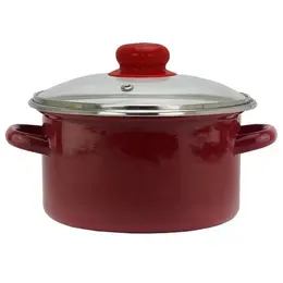 Кастрюля 3,0л стеклянная крышка