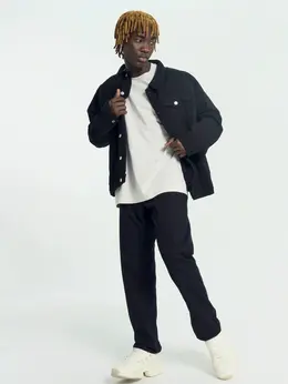 Брюки мужские в черном цвете Брюки мужские в черном цвете