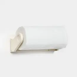 Держатель для бумажных полотенец, пластик, 26×13×10 см, белый