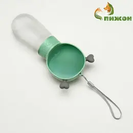 Поилка прогулочная 345 мл, зеленая Поилка прогулочная 345 мл, зеленая