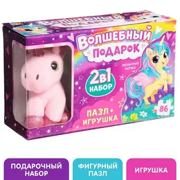 Пазлы с игрушкой