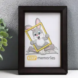 Фоторамка для фото 10×15 см keep memories, willow, пластик под венге Фоторамка для фото 10×15 см keep memories, willow, пластик под венге