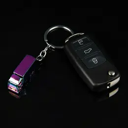 Брелок для ключей на кольце , грузовик, металл, перламутровый Брелок для ключей на кольце , грузовик, металл, перламутровый