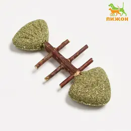 Игрушка для кошек из прессованной кошачьей мяты и скелетом из мататаби