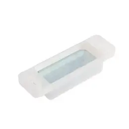 Магнит мебельный тундра m003p, 72х13 мм, большой, прозрачный, 1 шт.