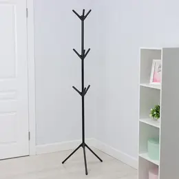 Вешалка напольная tree, 160 см, металл, 3 ряда крючков, черная