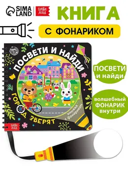 Секретная книга с фонариком