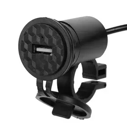 Зарядное устройство на руль мотоцикла, usb, 2.1 а, 24 в, провод 110 см Зарядное устройство на руль мотоцикла, usb, 2.1 а, 24 в, провод 110 см