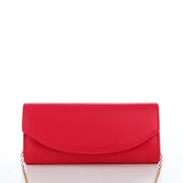 Сумка-клатч женская вечерняя на магните, на длинной цепочке, однотонная, фуксия Сумка-клатч женская вечерняя на магните, на длинной цепочке, однотонная, фуксия