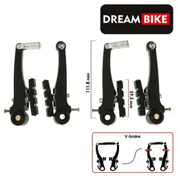 Комплект тормозов , v-brake Комплект тормозов , v-brake