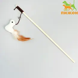 Дразнилка-удочка из эко-материалов