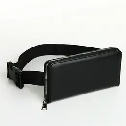 Портмоне-клатч мужской на молнии textura, цвет черный