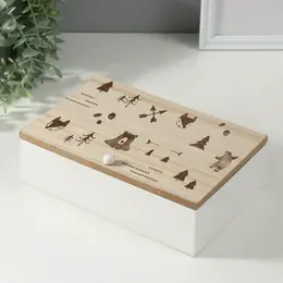 Шкатулка для чая с делениями Шкатулка для чая с делениями