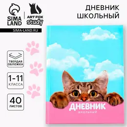 Дневник школьный 1-11 класс, универсальный, 40 л.