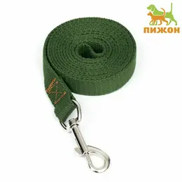 Поводок брезентовый, 2 м х 2 см, хаки Поводок брезентовый, 2 м х 2 см, хаки