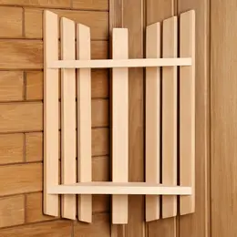 Полка угловая для бани и сауны, 25×16×49 см, деревянная, 2 яруса,