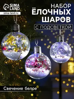 Набор елочных шаров