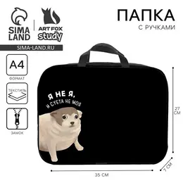 Папка для труда, а4, текстильная, 35×27×7 см