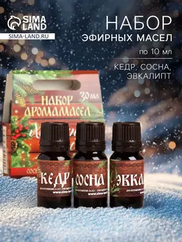 Новогодний набор эфирных масел