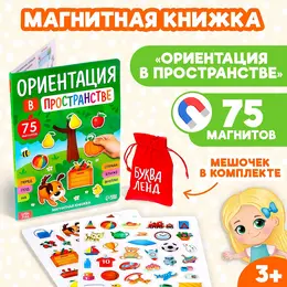 Магнитная книжка-игрушка