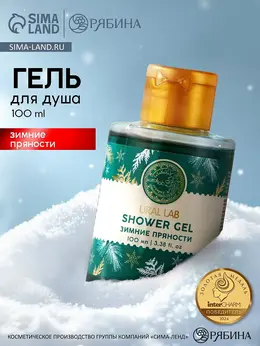 Гель для душа , 100 мл, аромат зимних пряностей, 100 мл,
