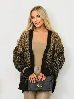 Кардиган вязаный оверсайз Кардиган вязаный оверсайз