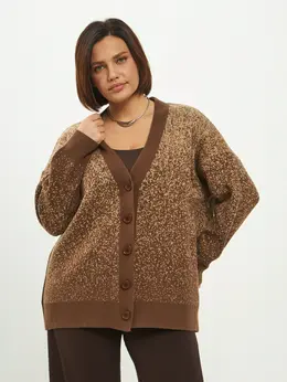 Кардиган вязаный оверсайз Кардиган вязаный оверсайз