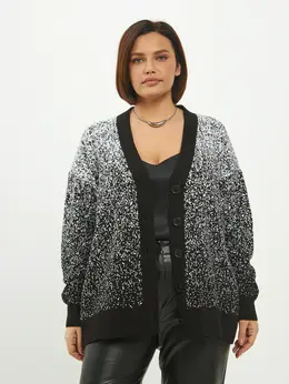 Кардиган вязаный оверсайз Кардиган вязаный оверсайз