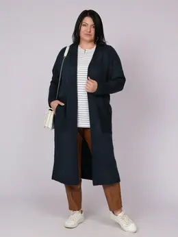 Кардиган вязаный длинный оверсайз Кардиган вязаный длинный оверсайз