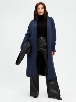 Кардиган вязаный длинный оверсайз Кардиган вязаный длинный оверсайз