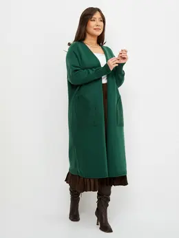 Кардиган вязаный длинный оверсайз Кардиган вязаный длинный оверсайз