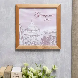 Фоторамка для фото 20×20 см bridgeport, сосна, (пластиковый экран), дуб Фоторамка для фото 20×20 см bridgeport, сосна, (пластиковый экран), дуб