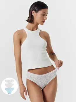 Трусы женские слипы мультипак (3 шт.)