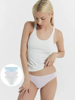 Трусы женские слипы мультипак (3 шт.)