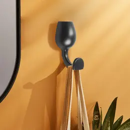 Крючок мебельный chalice, однорожковый, цвет черный