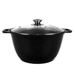 Кастрюля литая 3,0л стеклянная крышка