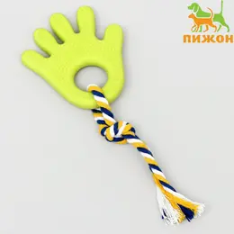 Игрушка жевательная с канатом для собак Игрушка жевательная с канатом для собак