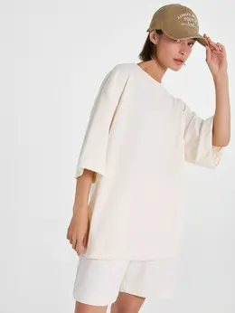 Блуза женская в молочно-бежевом цвете